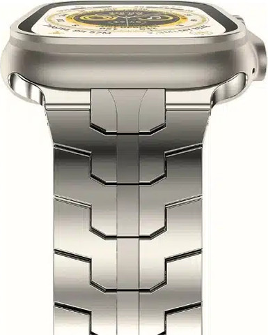 רצועה לאפל ווטש Titanium alloy סגנון Y צבע טיטניום 44/45/46/49mm