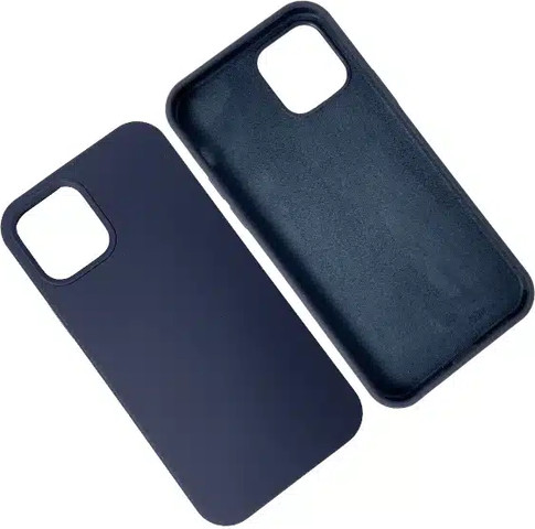 כיסוי סיליקון לאייפון iPhone 16 Pro Max מגע קטיפה כחול