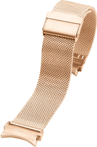 רצועת Milanese עם אבזם בצבע Rose Gold לשעוני גלקסי ווטש 4/5/6/7