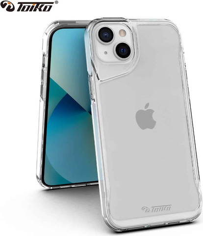כיסוי לאייפון iPhone 15 Pro שקוף קשיח Toiko Titan