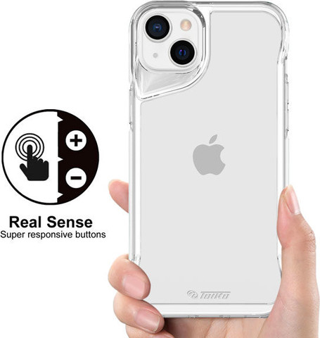 כיסוי לאייפון iPhone 15 Pro שקוף קשיח Toiko Titan
