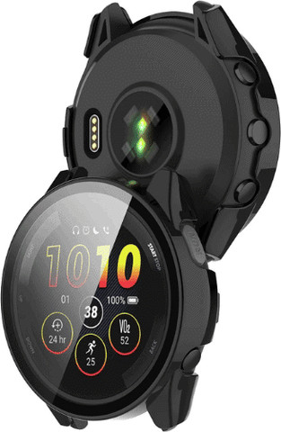 כיסוי היקפי מלא זכוכית Garmin forerunner 165 Black