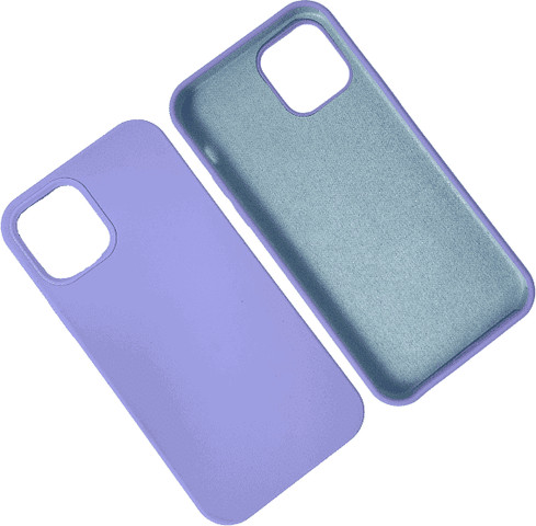 כיסוי סיליקון iPhone 12 Pro Max מגע קטיפה  Lavender #25