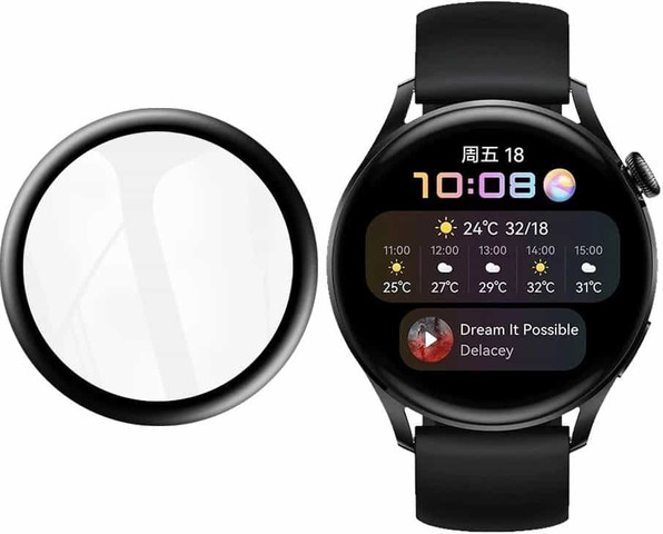 מגן מסך זכוכית PMMA לשעון יד חכם וואווי Huawei Watch 3