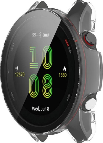 כיסוי היקפי מלא זכוכית שקוף Garmin forerunner 255