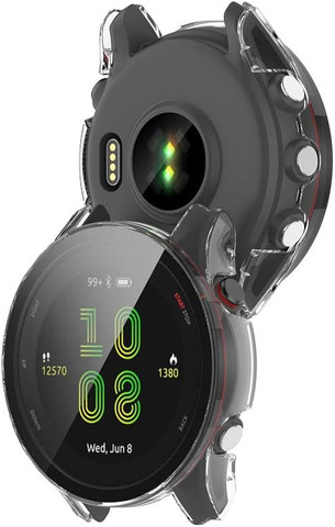 כיסוי היקפי מלא זכוכית שקוף Garmin forerunner 255