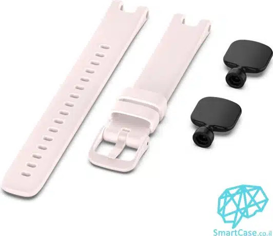 רצועת סיליקון לשעוני Garmin Lily גרמין לילי בצבע Pink