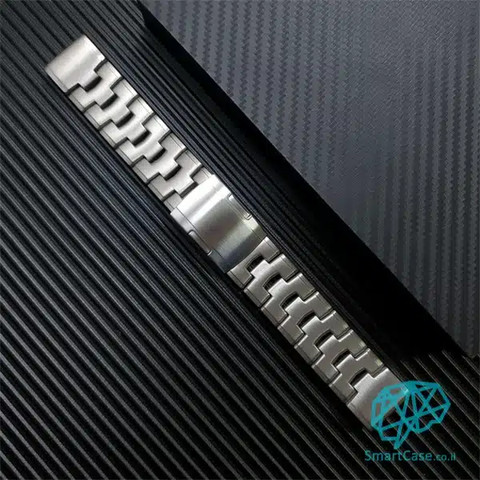 רצועת Titanium alloy Quickfit 22MM כסוף לשעוני גרמין פניקס סגנון Y