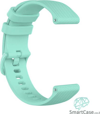 רצועת סיליקון ירוק מנטה עם אבזם Quick Release 20mm