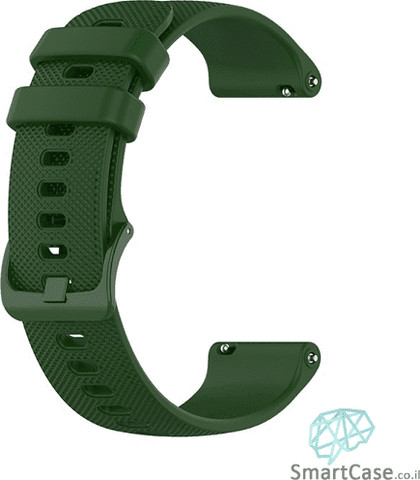 רצועת סיליקון ירוק עם אבזם Quick Release 20mm