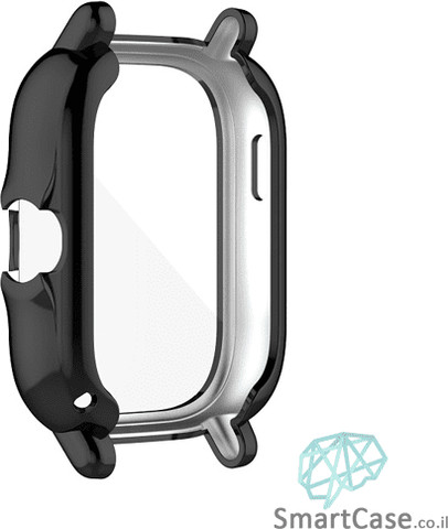 מגן מסך מסיליקון היקפי שחור הואמי אמזפיט Huami Amazfit GTS 3