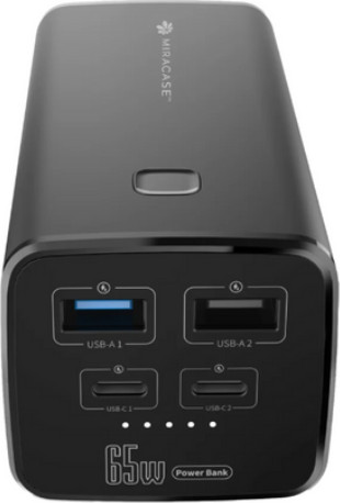סוללת גיבוי אלחוטית 20000mAh עם טעינה מהירה PD 65W – Miracase MPB2065W