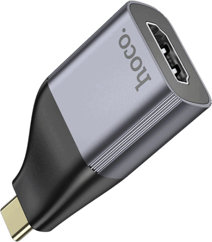 מתאם USB Type-C ל-HDMI מהיר להעברת נתונים יעילה עם תמיכה ב-4K 30Hz ושיקוף מסך מהיר Hoco UA33