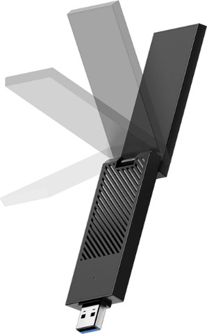 מתאם רשת אלחוטי Cudy AX5400 Tri-Band Wi-Fi 6E USB 3.0 WU5400