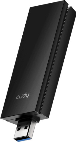 מתאם רשת אלחוטי Cudy AX5400 Tri-Band Wi-Fi 6E USB 3.0 WU5400