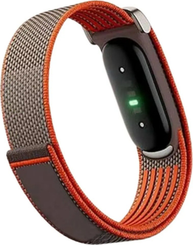 רצועת ניילון לצמיד כושר חכם Google Fitbit Air Polka Dot Orange