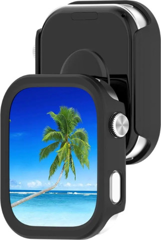 כיסוי היקפי חלקי לשעון Xiaomi Redmi Watch 6 שחור