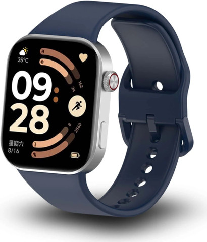 רצועת סיליקון לשעון Xiaomi Redmi Watch 6 צבע Midnight blue