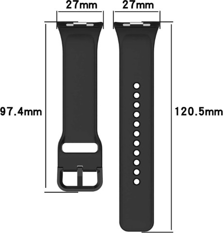 רצועת סיליקון לשעון Xiaomi Redmi Watch 6 צבע Red