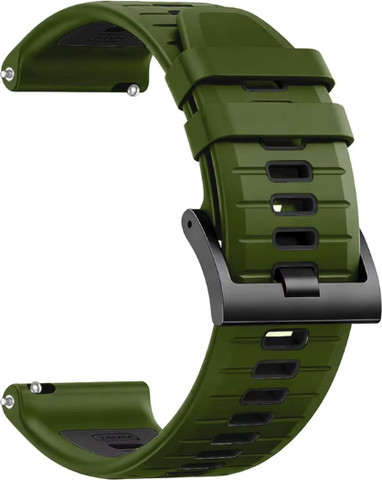 רצועת סיליקון Quick Release 24mm Dark green WS05