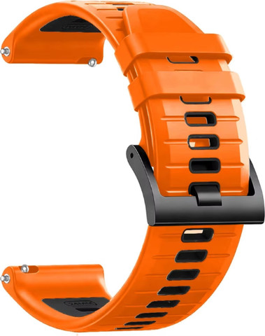 רצועת סיליקון Quick Release 24mm Orange WS05