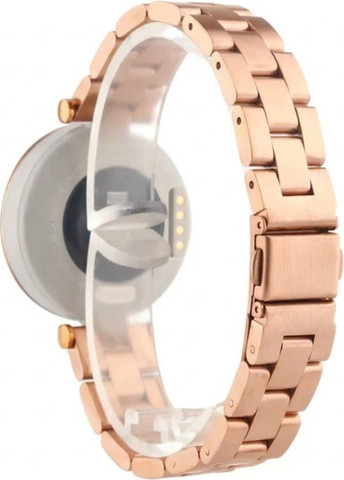 רצועת ברזל חוליות Rose Gold לשעון Garmin Lily