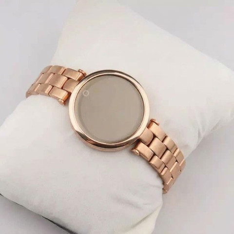 רצועת ברזל חוליות Rose Gold לשעון Garmin Lily