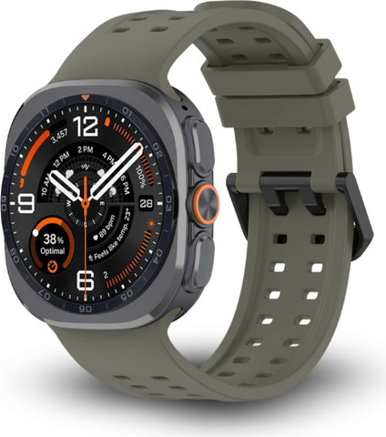 רצועה לשעון סמסונג גלקסי ווטש אולטרה 1/2 Breathable WB20 צבע Dark Green