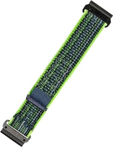 רצועה QuickFit 26mm ניילון לגרמין Fenix צבע Blue Green דגם WG04