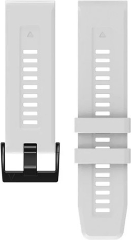 רצועת סיליקון איכותית QuickFit 22MM לשעוני גרמין GM001 צבע White