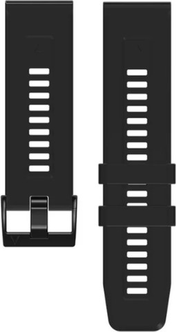 רצועת סיליקון איכותית QuickFit 26MM לשעוני גרמין GM001 צבע Black