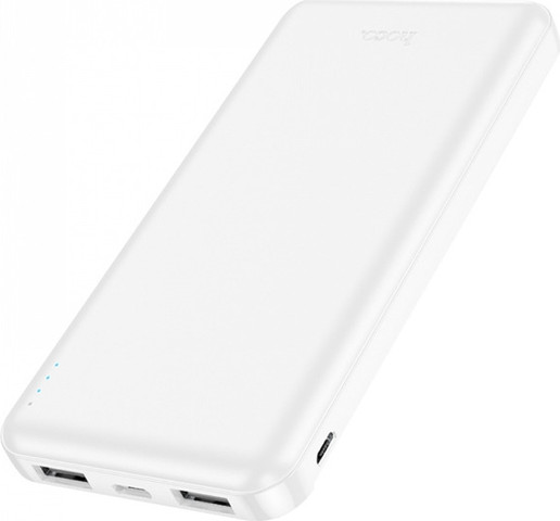 סוללת גיבוי HOCO J100A ‏10000mAh טעינה ניידת אמינה וקומפקטית White
