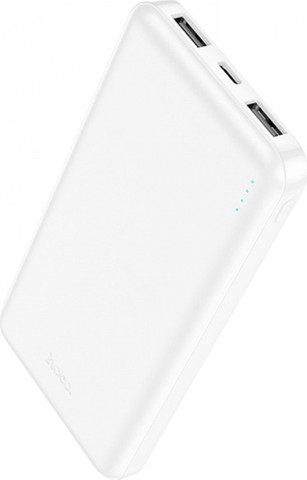 סוללת גיבוי HOCO J100A ‏10000mAh טעינה ניידת אמינה וקומפקטית White
