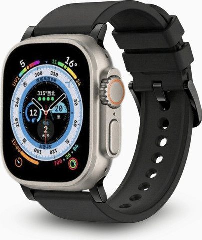 רצועת גומי 44/45/46/49mm מסוג LEOBANDS WFK01 אבזם שחור Black