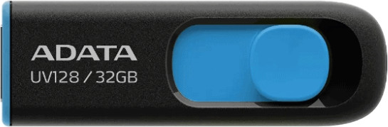 דיסק און קי USB 3.1 32GB מהיר UV128 ADATA כחול