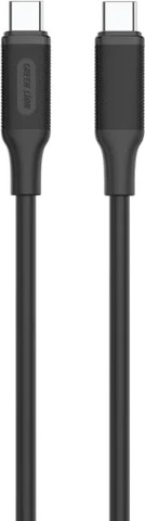 מטען רכב כפול 50W USB-C + USB-A  עם כבל USB-C מבית Green Lion