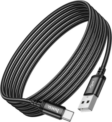 כבל USB-A ל-Type-C  ציפוי ניילון אורך 3 מטר HOCO X91 Radiance