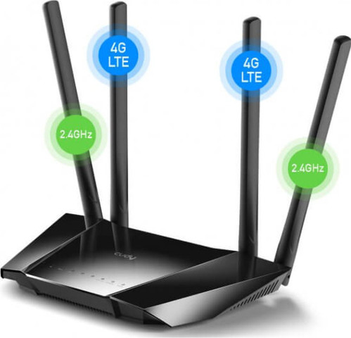 ראוטר סלולרי Cudy 4G LTE 300Mbps Wireless N LT400
