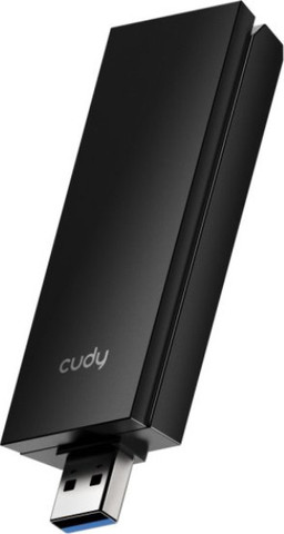 מתאם רשת אלחוטי Cudy BE6500 Tri-Band Wi-Fi 7 USB 3.0 WU6500