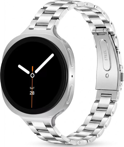 רצועה לגלקסי ווטש 8 רוחב 14mm סגנון Three Beads Slimtouch כסף WB09