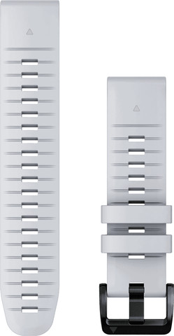 רצועת סיליקון מקורית לשעוני גרמין QuickFit 22MM Whitestone