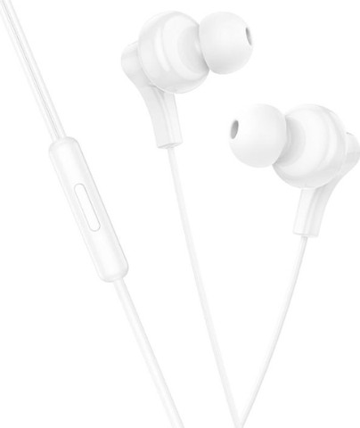 אוזניות חוטיות 3.5mm עם מיקרופון ושליטה בכבל HOCO M114