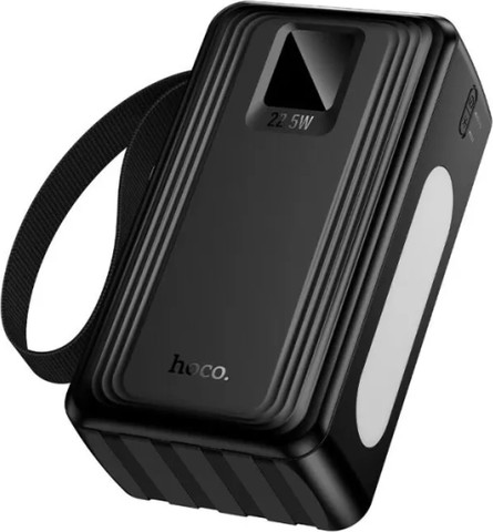 סוללת גיבוי 30,000mAh טעינה מהירה 22.5W עם 4 כבלים מובנים Hoco J173A