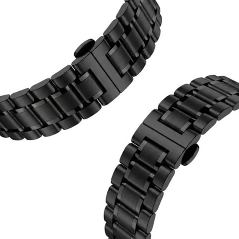 רצועה ברזל חוליות שחורה Galaxy Watch 8 Grand Series WB10
