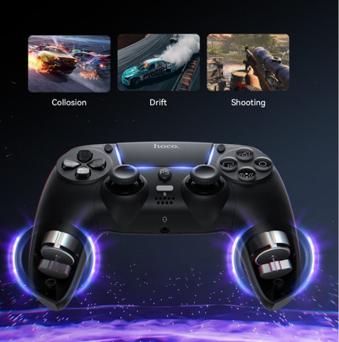 שלט בקר אלחוטי תואם לסוני פלייסטיישן 5 Bluetooth 5.1 תואם PS5 HOCO GA32