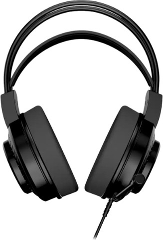 אוזניות גיימינג חוטיות USB-A עם תאורת RGB Genius HS-GX570U שחור