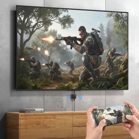 מתאם שיקוף מסך אלחוטי HD 1080P WiFi HDMI HOCO UA45 לטלויזייה מסך