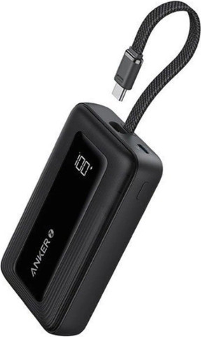 סוללת גיבוי 10000mAh טעינה מהירה 30W USB-C Anker Zolo 10K