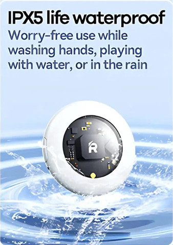 חיישן מעקב ואיתור חפצים ובעלי חיים עם כיסוי REMAX RT-G2303 Smart GPS Tracker
