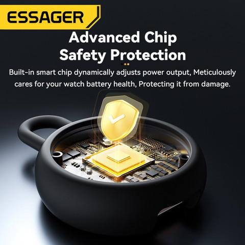 מטען אלחוטי מגנטי לשעון Apple Watch עם Type-C נייד ESSAGER ES-WC12